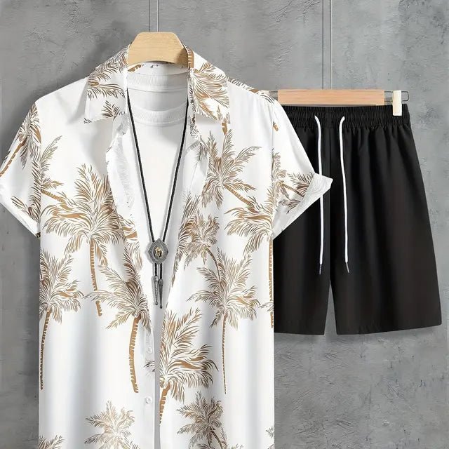 Conjunto casual de lino para hombre para días cálidos