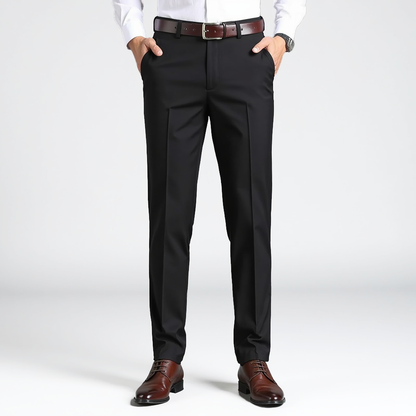 Pantalón Smart Casual muy elástico con corte hasta el tobillo para caballeros