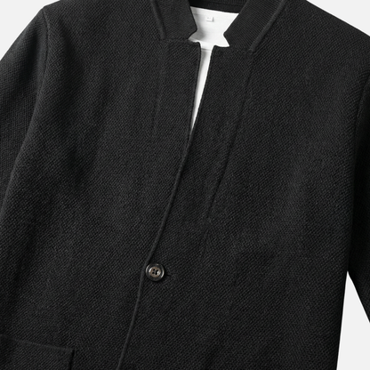 Cardigan de punto casual para hombres – Capa ligera con cierre de botones