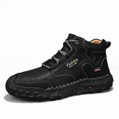 Zapatillas ligeras de lona con cordones para hombre