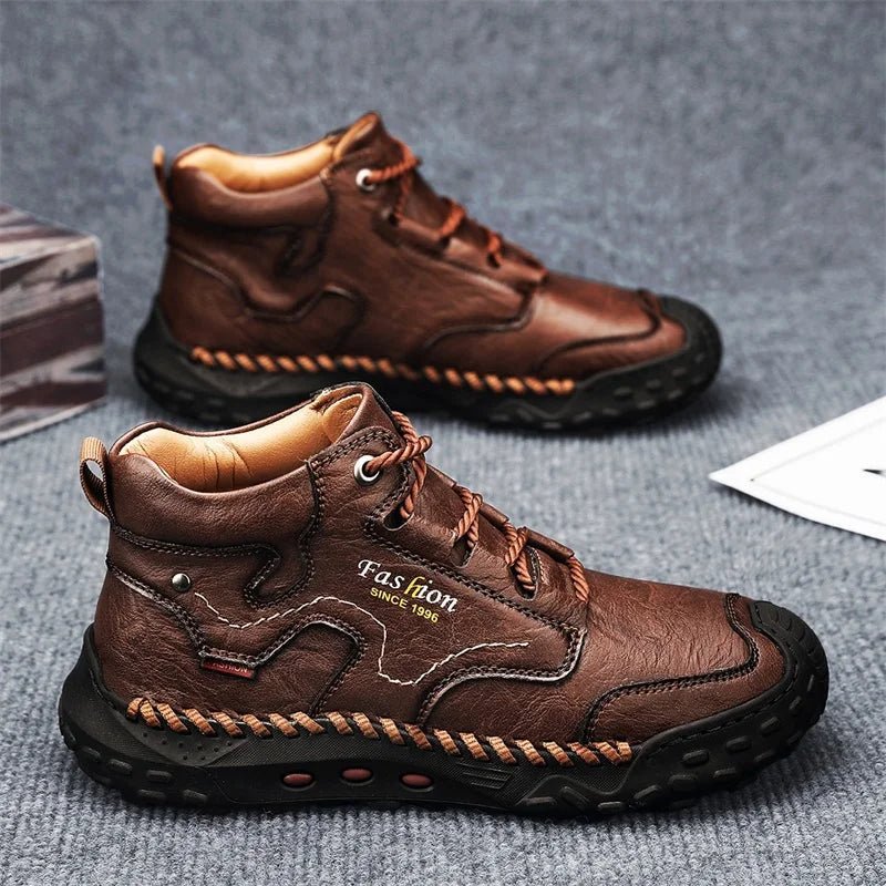 Zapatillas ligeras de lona con cordones para hombre
