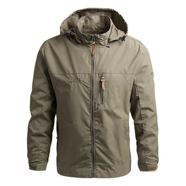 Chaqueta softshell ligera, cortaviento y transpirable para hombre
