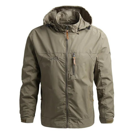 Chaqueta softshell ligera, cortaviento y transpirable para hombre