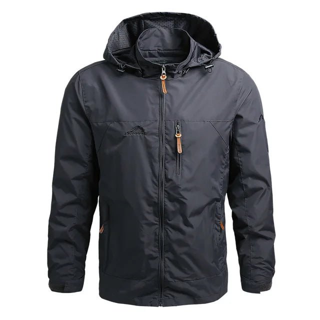 Chaqueta softshell ligera, cortaviento y transpirable para hombre