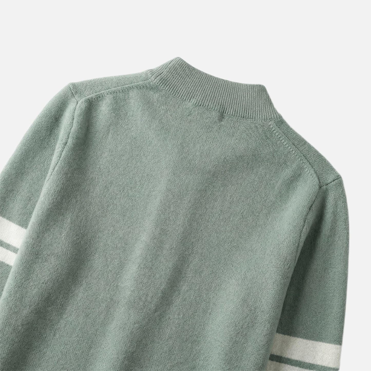 Cardigan entallado ligero de merino con bolsillos para hombre