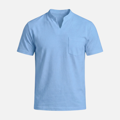 Polo ligero de verano para tiempo libre – Corte moderno para hombre