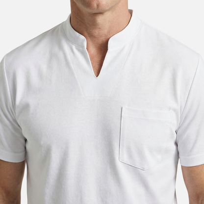 Polo ligero de verano para tiempo libre – Corte moderno para hombre