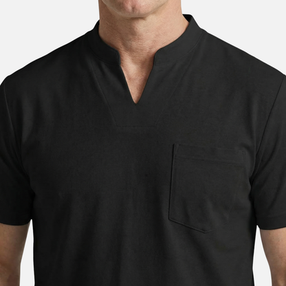 Polo ligero de verano para tiempo libre – Corte moderno para hombre