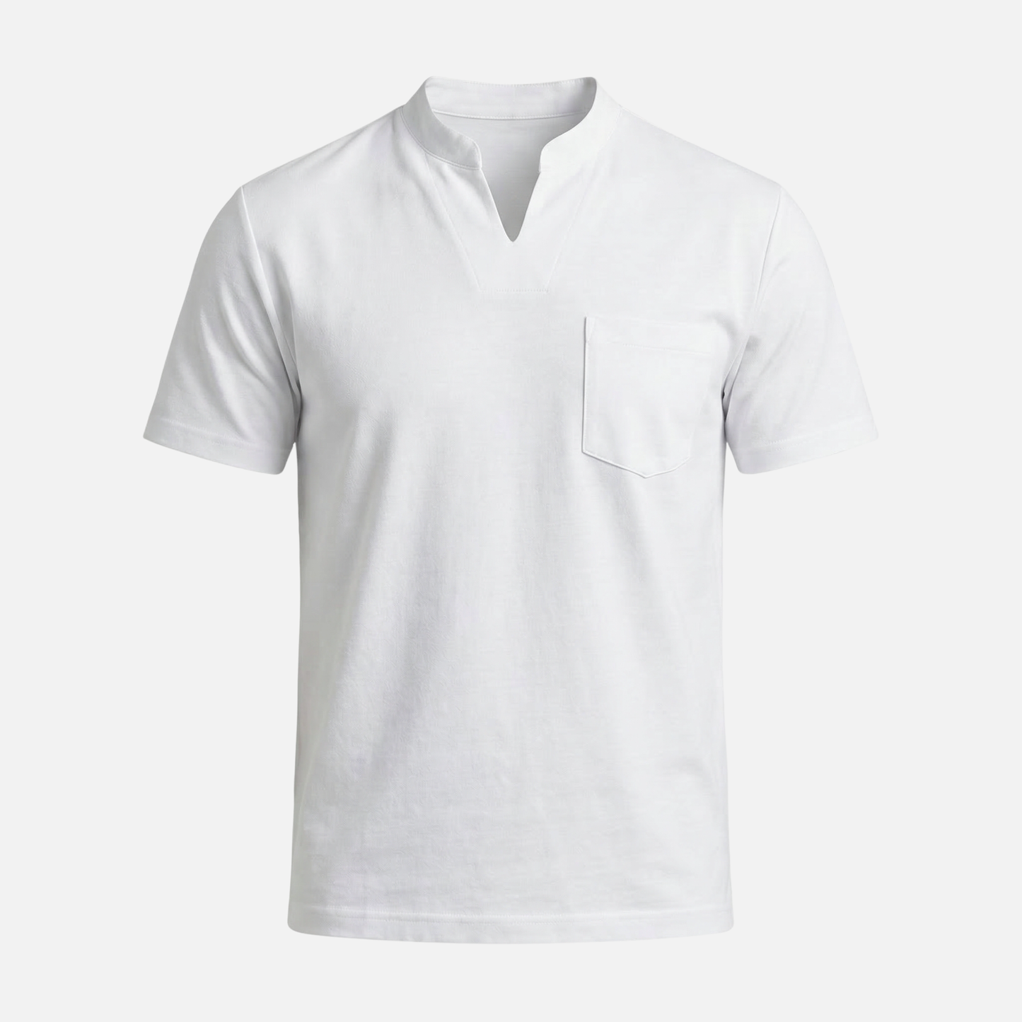 Polo ligero de verano para tiempo libre – Corte moderno para hombre