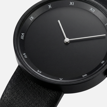 Reloj estilo minimalista nórdico con caja metálica para hombre