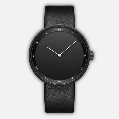 Reloj estilo minimalista nórdico con caja metálica para hombre