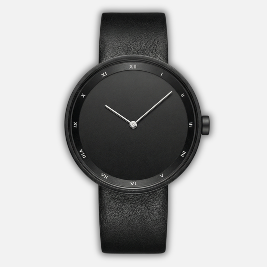 Reloj estilo minimalista nórdico con caja metálica para hombre