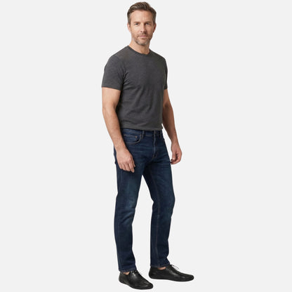 Zapatillas slip-on con cordones elásticos y suela de goma para hombre