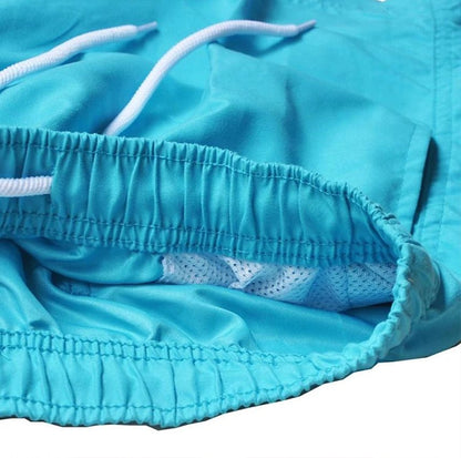 Bañador de secado rápido con forro de malla para hombre
