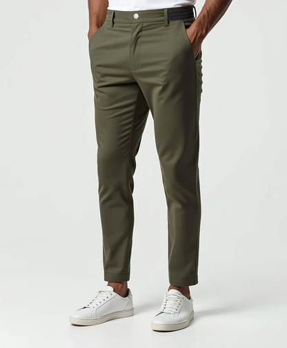 Pantalón stretch de corte ajustado para caballeros