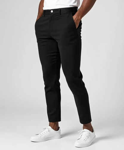 Pantalón stretch de corte ajustado para caballeros