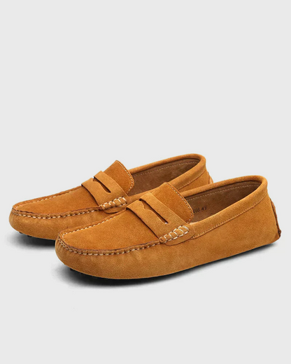 Mocasines estructurados de ante – Comodidad diaria para hombre