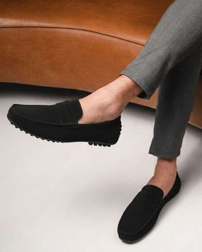 Mocasines estructurados de ante – Comodidad diaria para hombre