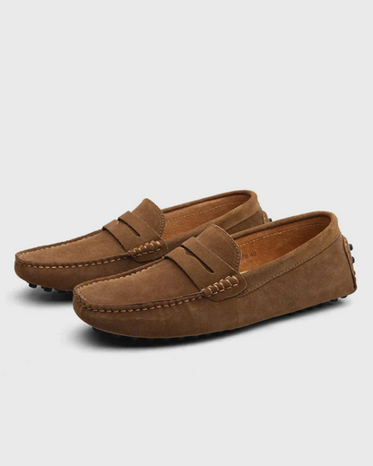 Mocasines estructurados de ante – Comodidad diaria para hombre
