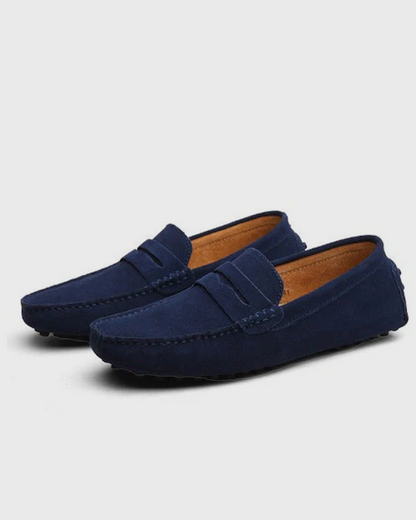 Mocasines estructurados de ante – Comodidad diaria para hombre