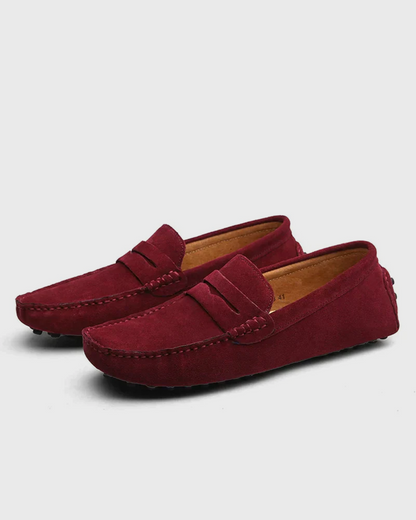 Mocasines estructurados de ante – Comodidad diaria para hombre
