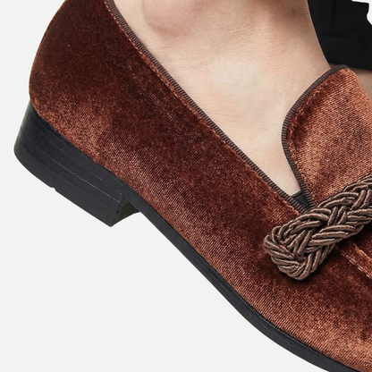 Mocasines veganos de ante con comodidad diaria transpirable para hombre