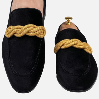 Mocasines veganos de ante con comodidad diaria transpirable para hombre