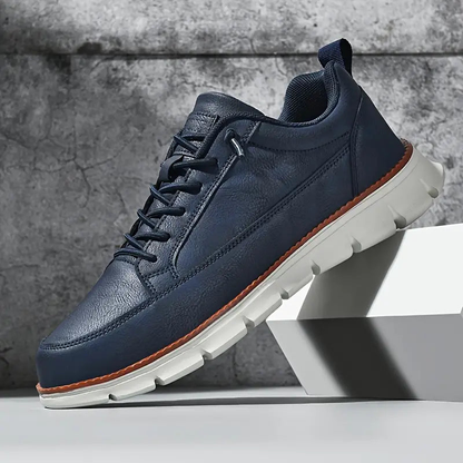 Zapatillas casuales de efecto ante con ajuste cómodo para hombre