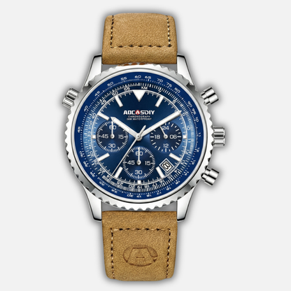 Reloj cronógrafo impermeable con múltiples esferas para hombres