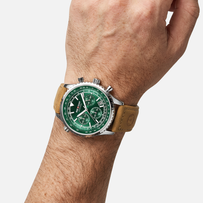Reloj cronógrafo impermeable con múltiples esferas para hombres