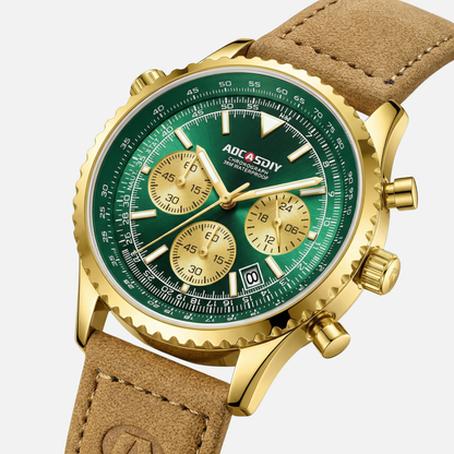 Reloj cronógrafo impermeable con múltiples esferas para hombres