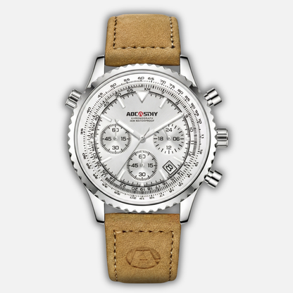 Reloj cronógrafo impermeable con múltiples esferas para hombres