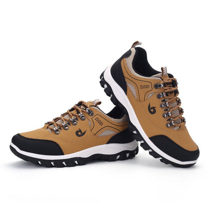 Botas de senderismo impermeables para excursiones al aire libre para hombre