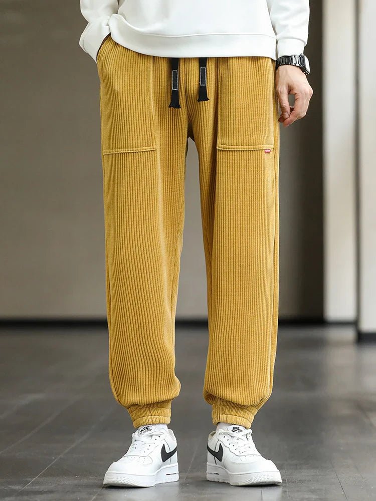 Pantalón de chándal ancho de French Terry para hombre