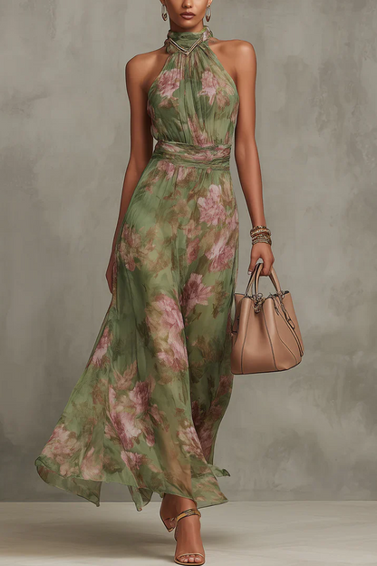 Livia | Vestido Maxi Floral Elegante
