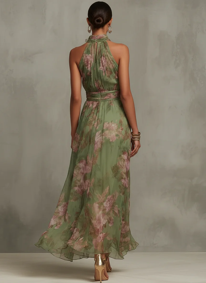 Livia | Vestido Maxi Floral Elegante