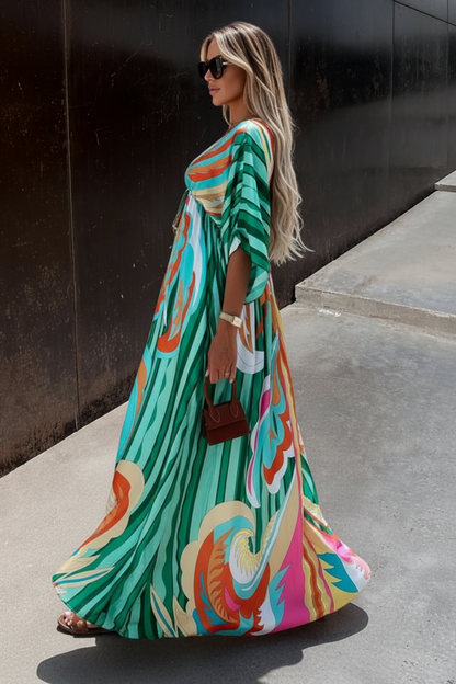 SOFIA | VESTIDO MAXI ABSTRACTO